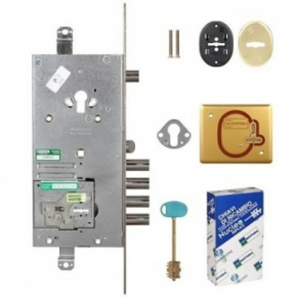 Замок двухсистемный с перекодировкой MOTTURA 54.939Y My Key (Моттура)